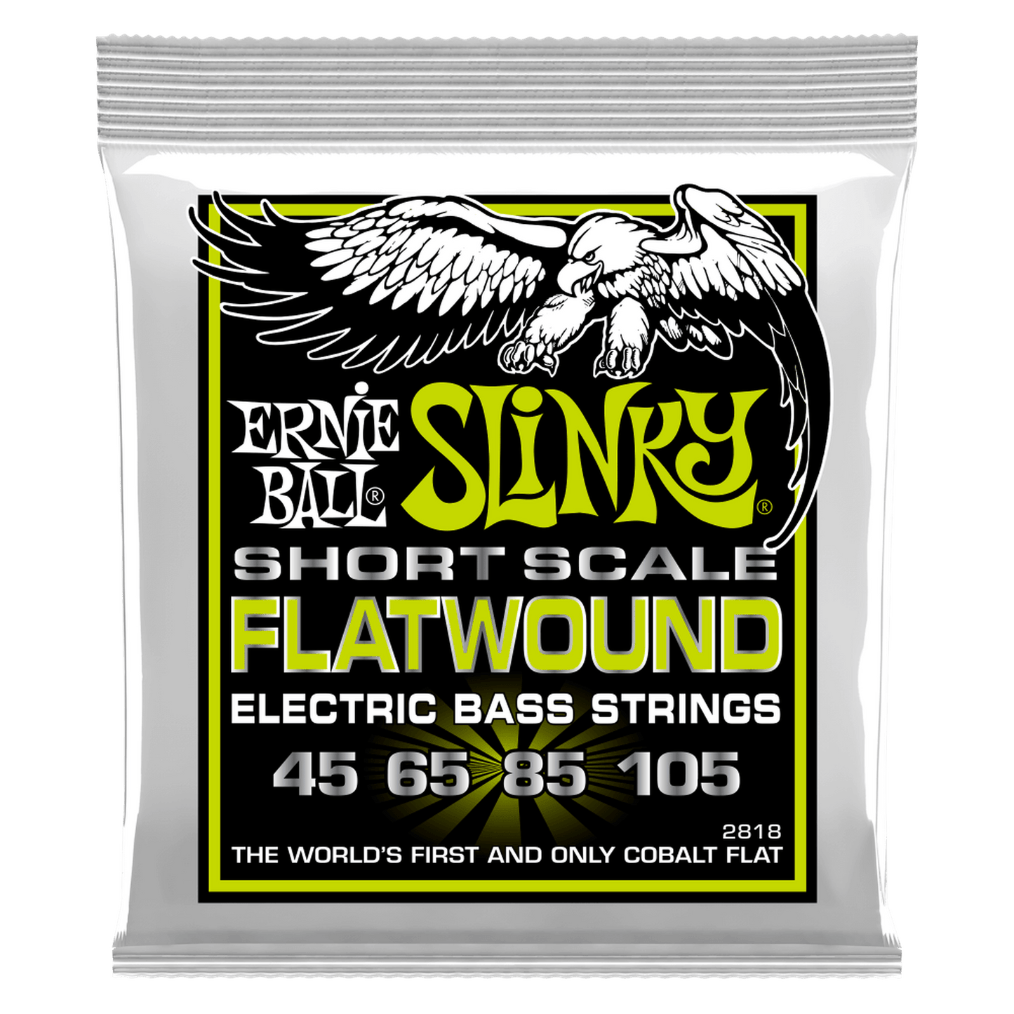 Ernie Ball Regular Slinky 45-105 Flatwound Bass Strings - Short Scale - Joondalup Music Centre