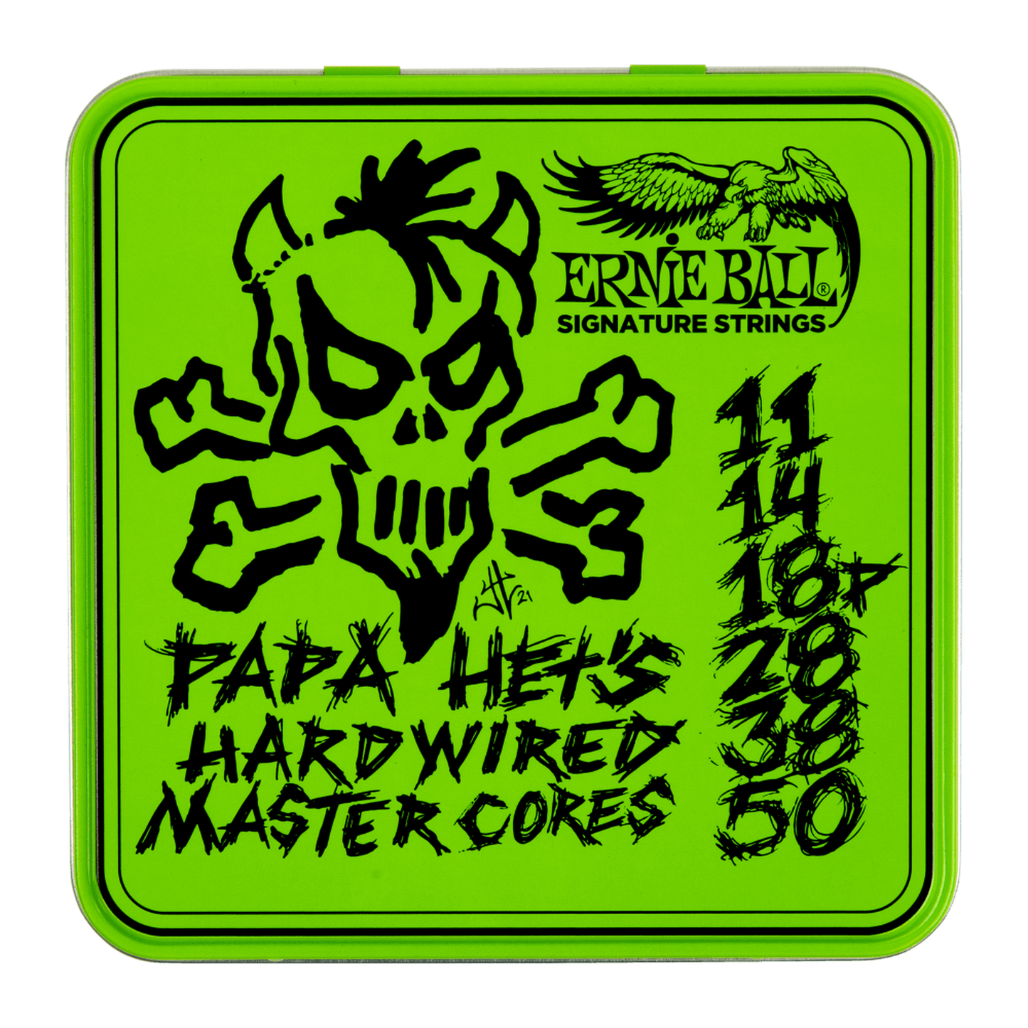 Ernie Ball Papa Het's Signature Guitar Strings - 11-50
