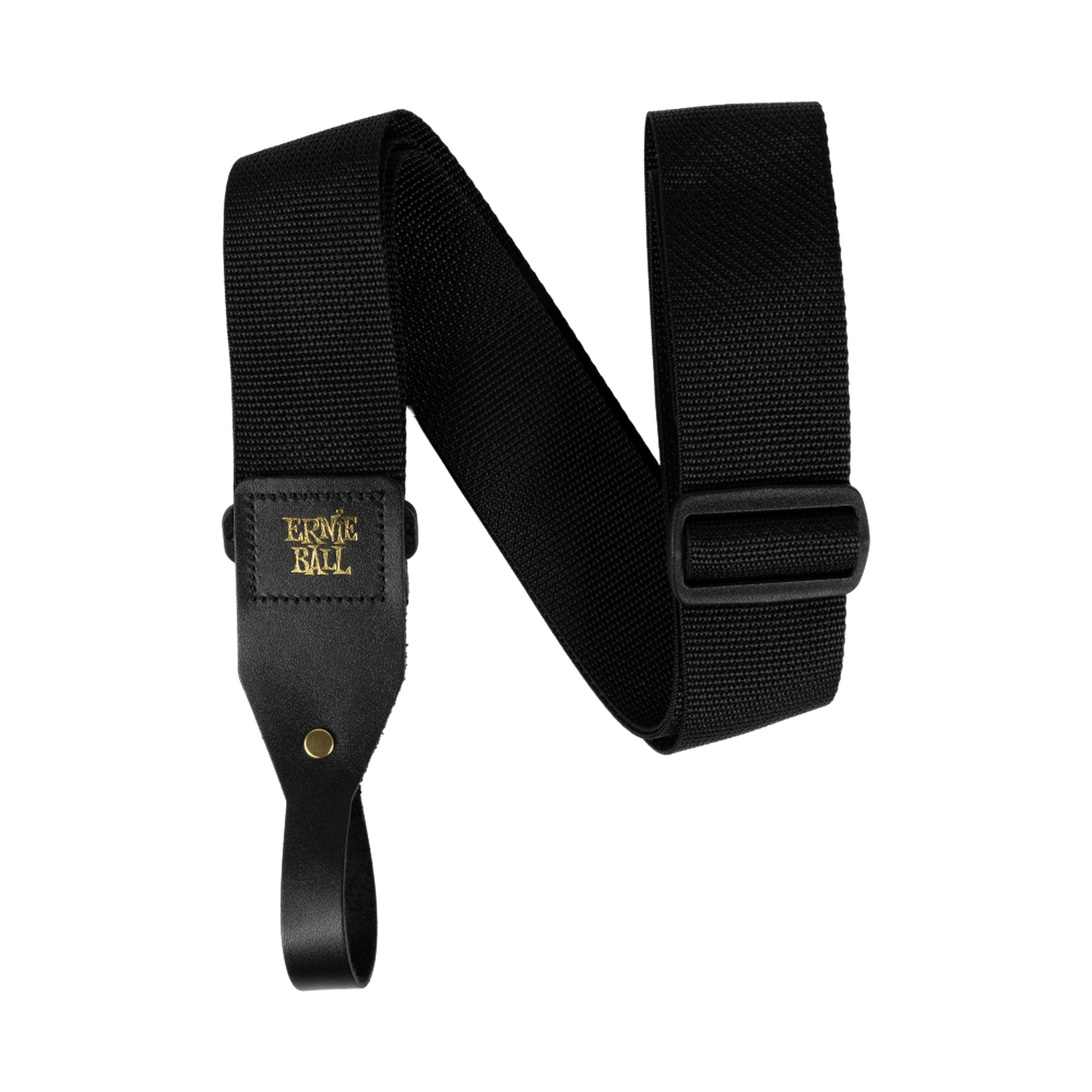 Ernie Ball Polypro Acoustic Guitar Strap - Black - Joondalup Music Centre