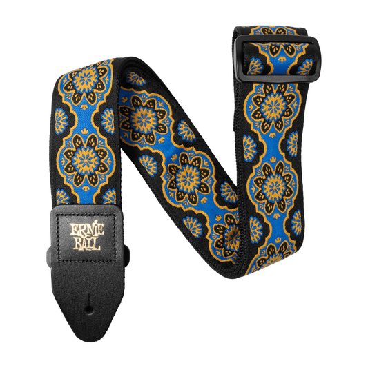 Ernie Ball Jacquard Guitar Strap - Kaleidoscope Blue