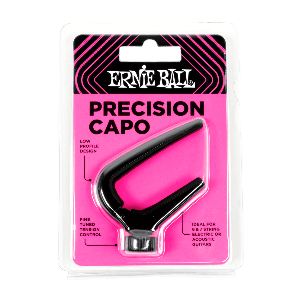 Ernie Ball Precision Capo - Black