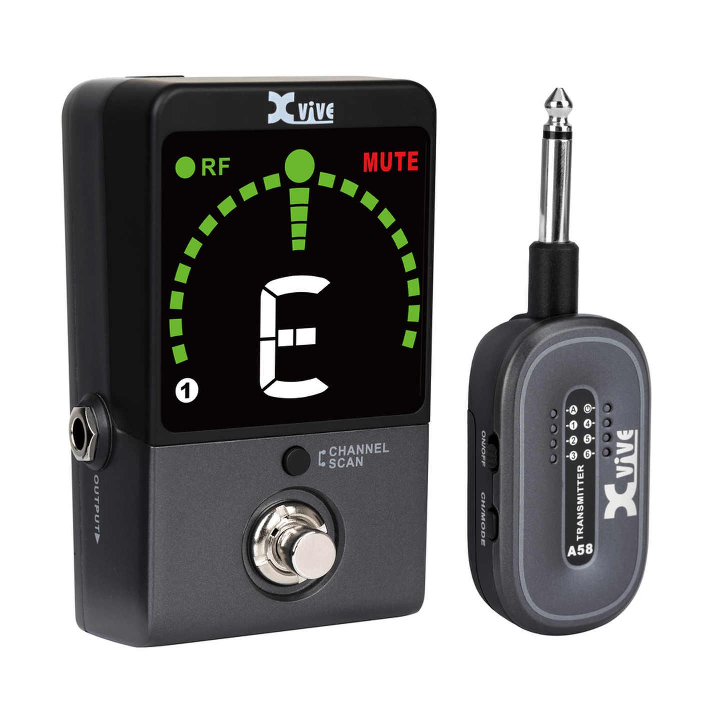 Xvive P58 5.8GHz Wireless Guitar Pedal System