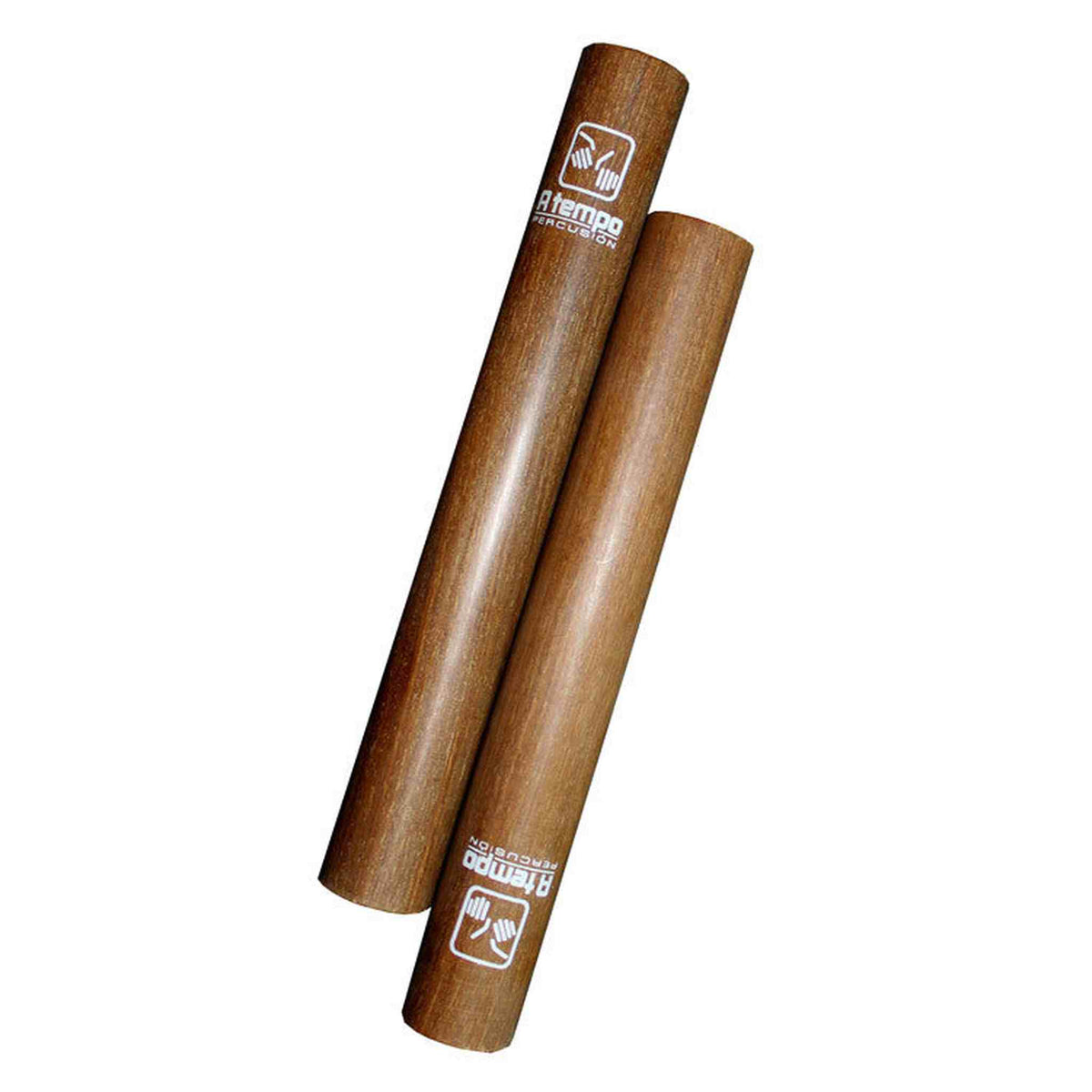 A Tempo Percussion Wooden Claves in Brazilian Walnut