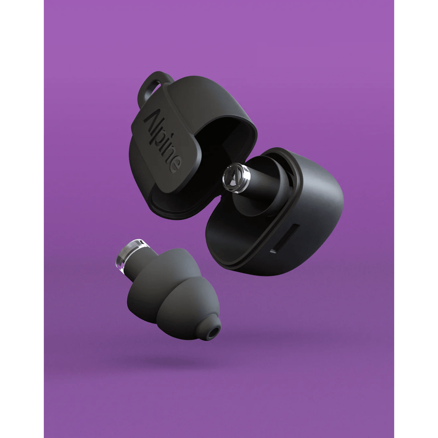 Alpine Partyplug Pro Earplugs - Black