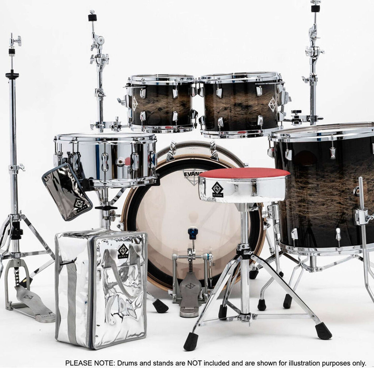 Dixon Limited Metallic Throne & Pedal Pack
