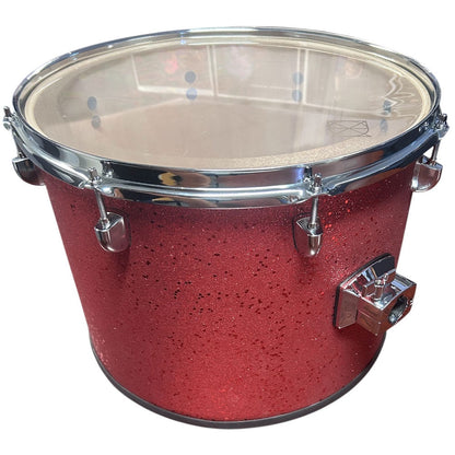Dixon Gong Tom 16 x 14" - Red Sparkle