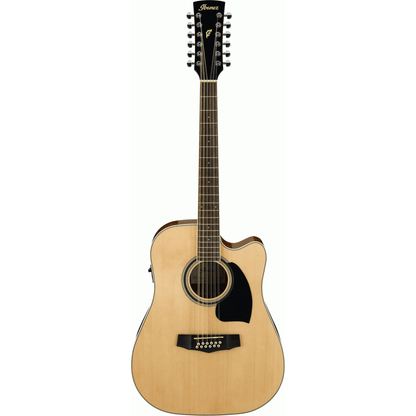 Ibanez PF1512ECE NT 12 String Acoustic Guitar - Natural - ACOUSTIC GUITAR - [shop-name]