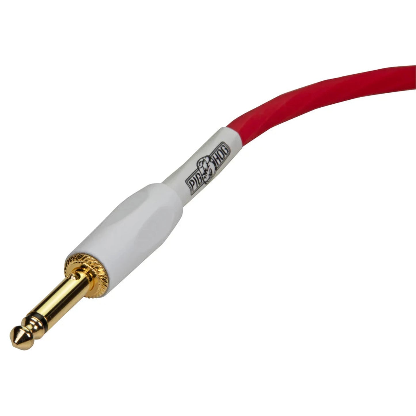 Pig Hog Hex Series Silent Cable 18.6ft - Candy Apple Red - CABLES & ADAPTORS - [shop-name]