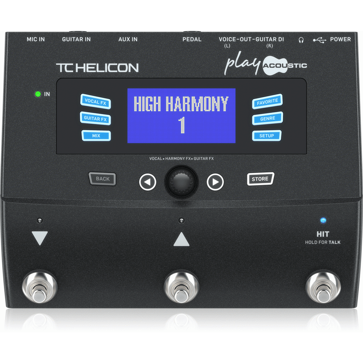 TC Helicon Play Acoustic Vocal & Guitar Multi-FX Pedal - EFFECTS - [shop-name]