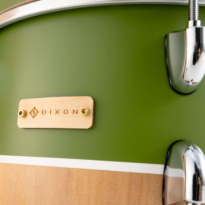 Dixon Little Roomer Select 3-Pce Drum Kit - Natural/Satin Military Green Finish