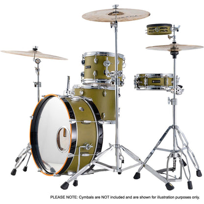 Dixon Little Roomer Series 5-Pce Drum Kit - Olive Green Finish