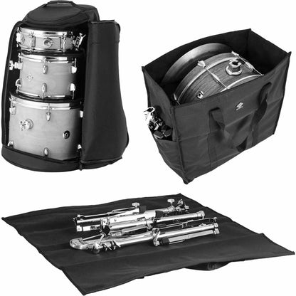 Dixon Little Roomer Series 5-Pce Drum Kit - Olive Green Finish