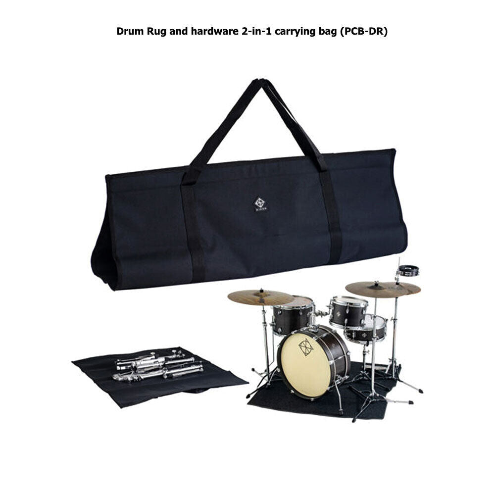 Dixon Little Roomer Series 5-Pce Drum Kit in Peach Fuzz Finish
