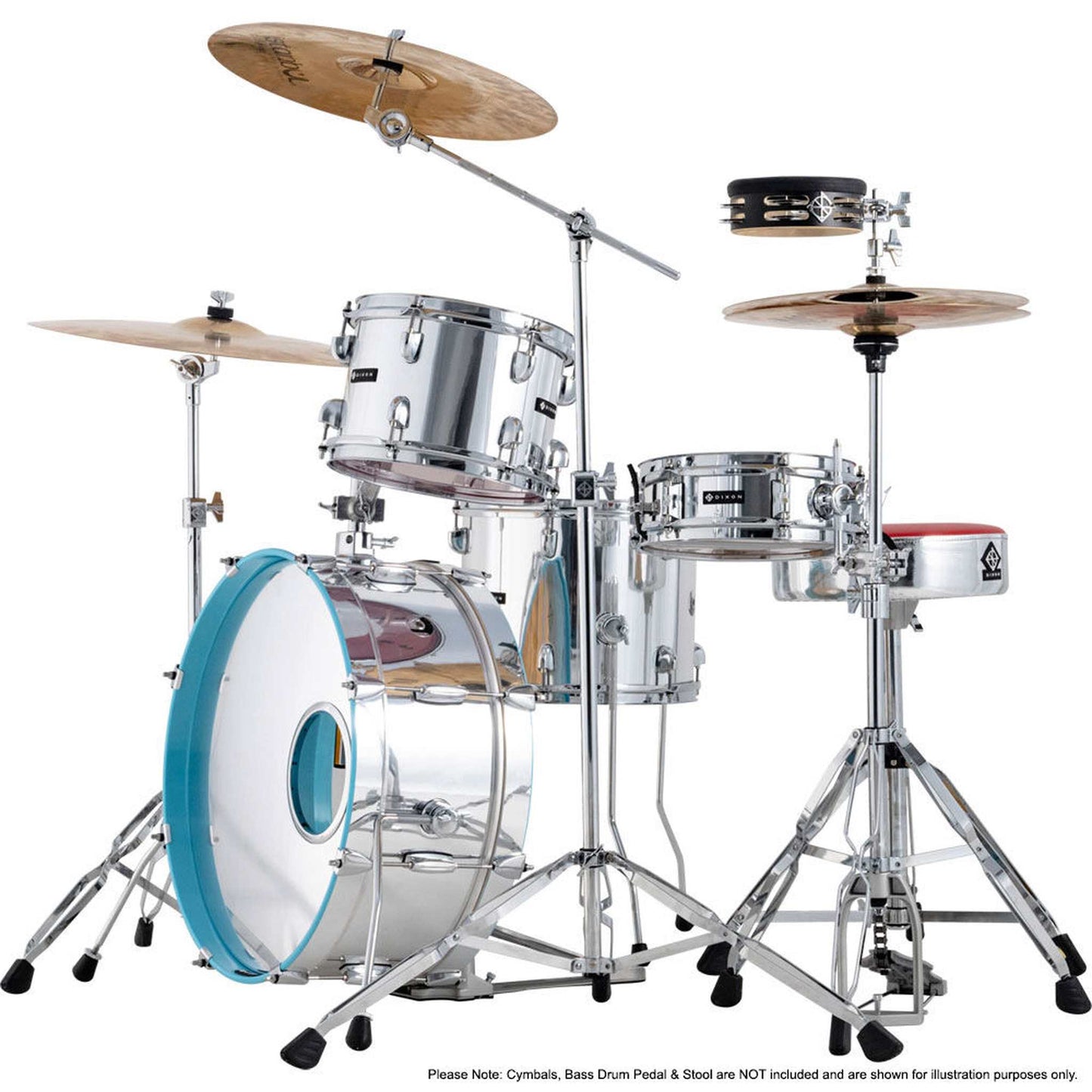 Dixon Little Roomer Series 5-Pce Drum Kit - Limited Edition RGB Finish