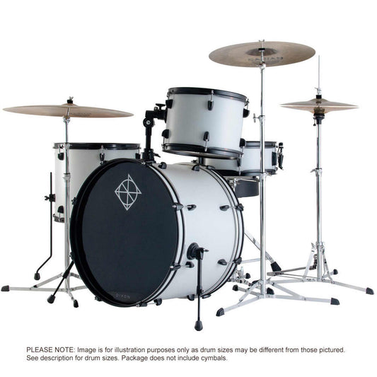 Dixon Spark Special Edition 422 Series 4-Pce Drum Kit - Cement Grey Finish