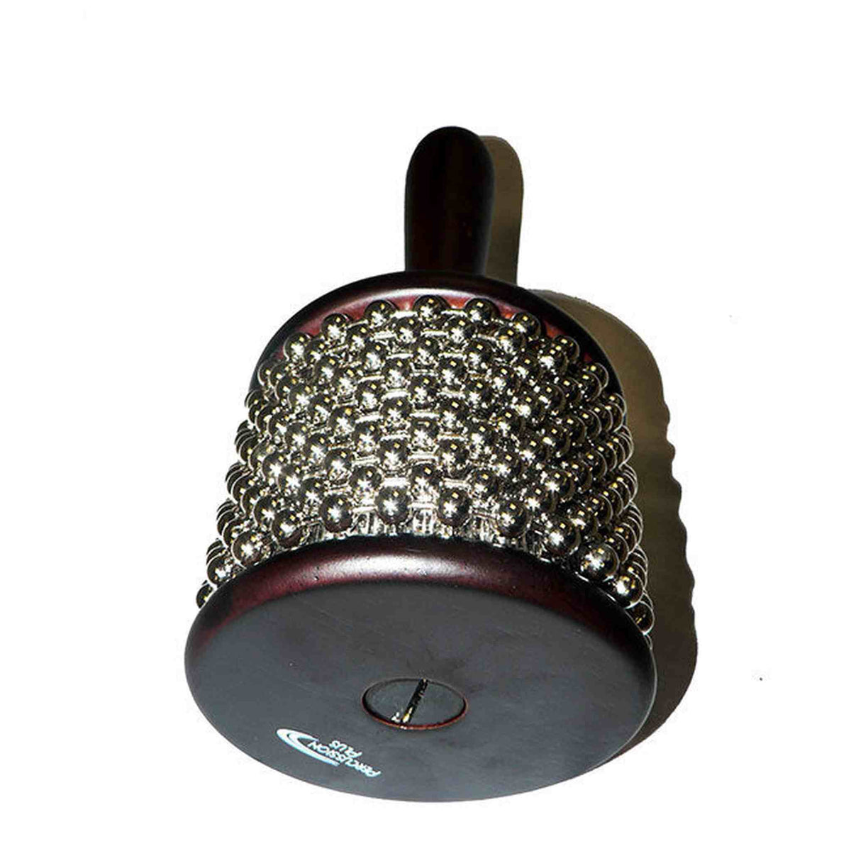 Percussion Plus Medium Cabasa in Wine Red with Nickel-plated Beads