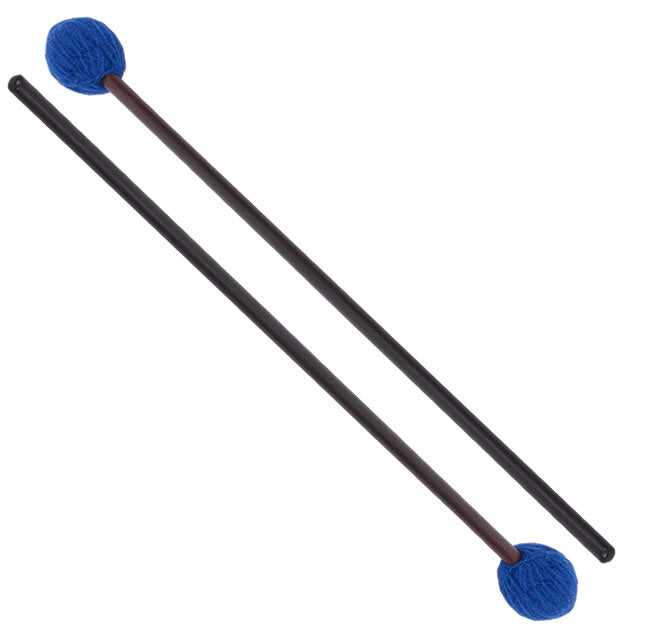 Percussion Plus Soft Round Marimba Mallets (33mm Head/406mm Length)