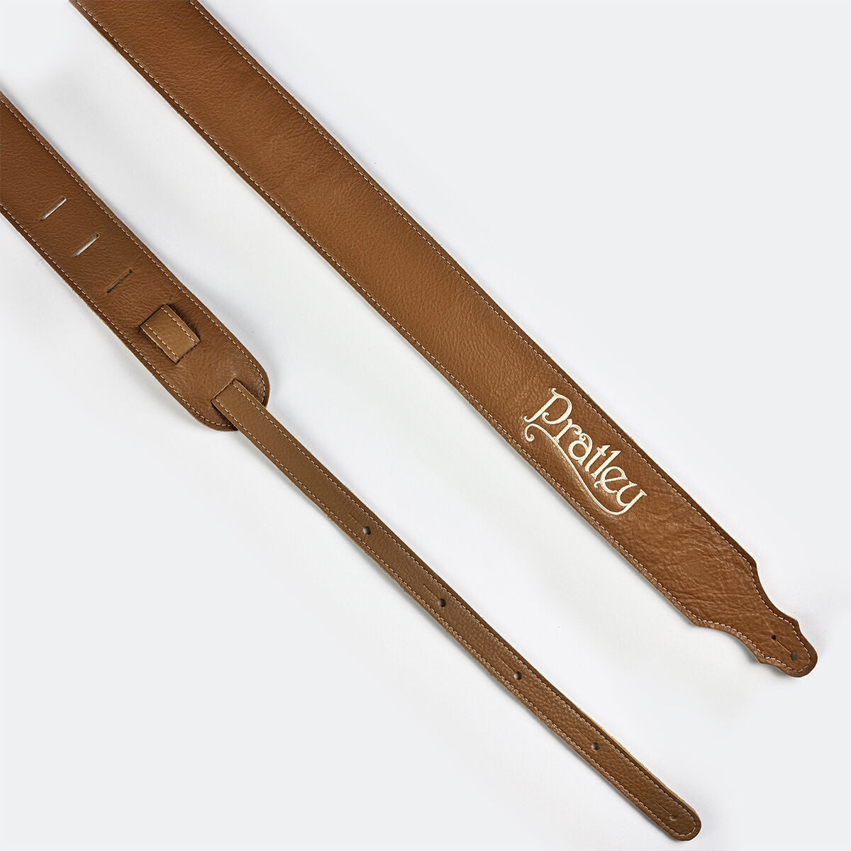 Pratley Caramel Leather Strap with Suede Backing 2.5