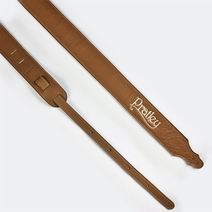 Pratley Caramel Leather Strap with Suede Backing 2.5