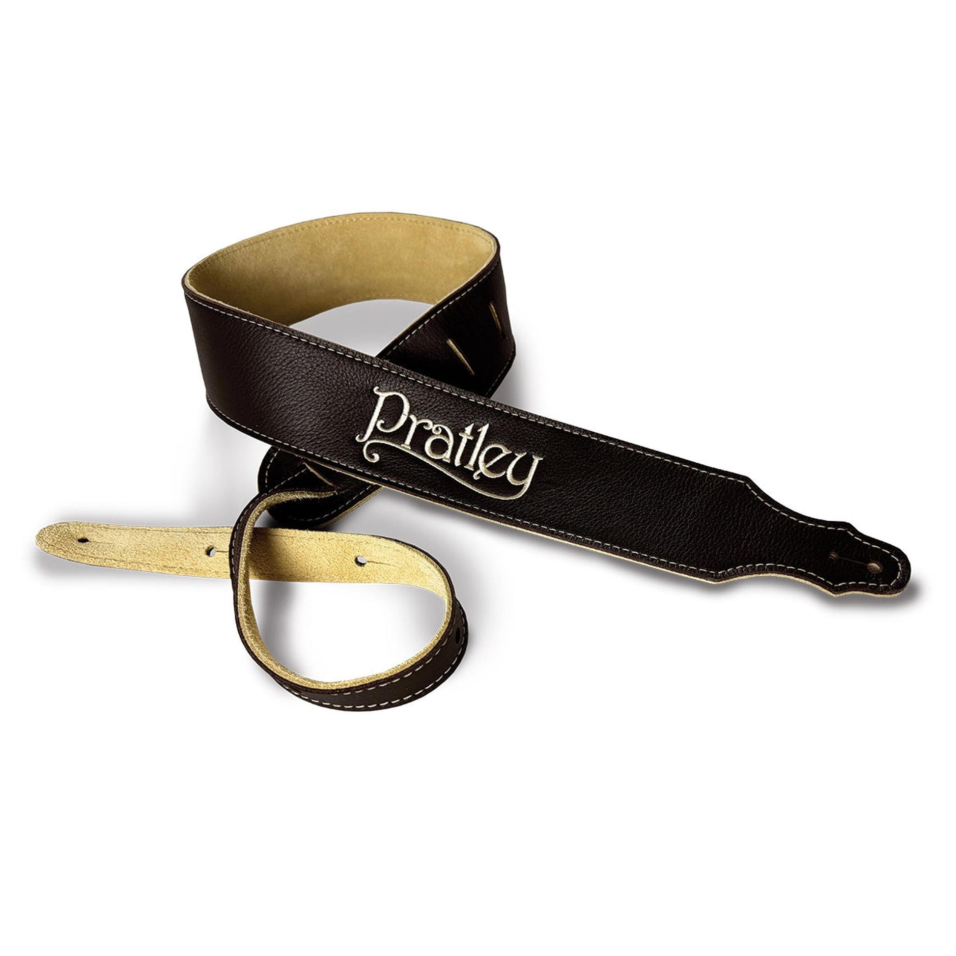 Pratley Chocolate Leather Strap with Suede Backing 2.5 - STRAP - [shop-name]