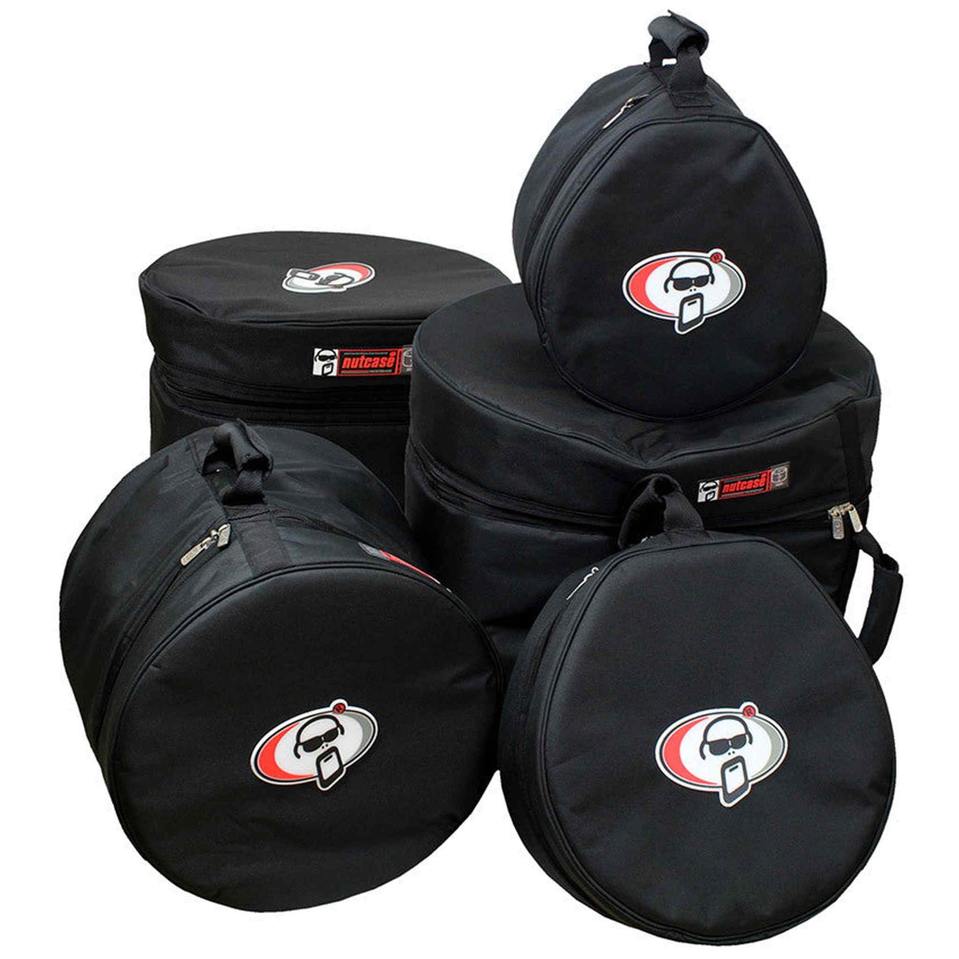 Protection Racket Nutcase 5-Piece Drum Case Set (10, 12, 14, 20, 14 x 5.5) - DRUM ACCESSORIES & HARDWARE - [shop-name]