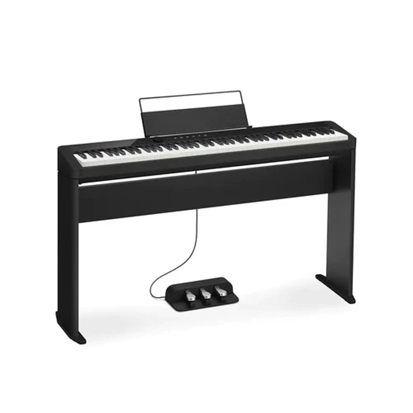 Casio Privia PX-S1100 Digital Piano - Black w/ CS68P Stand + SP34 Tri-Pedal