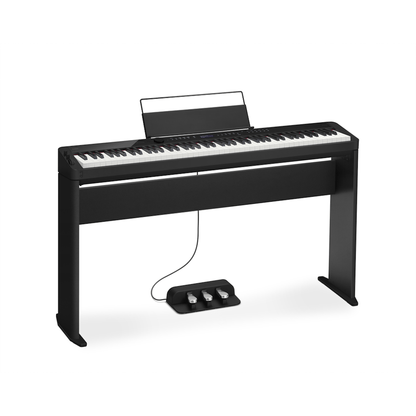 Casio Privia PX-S3100 Digital Piano - Black w/ CS68P Stand + SP34 Tri-Pedal