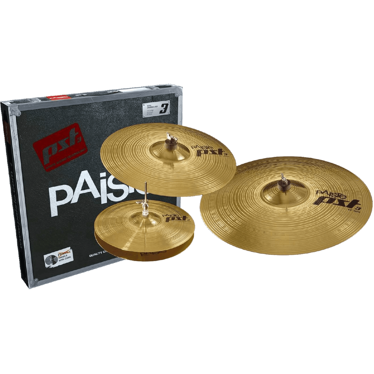 Paiste PST 3 Universal Cymbal Set from Joondalup Music Centre