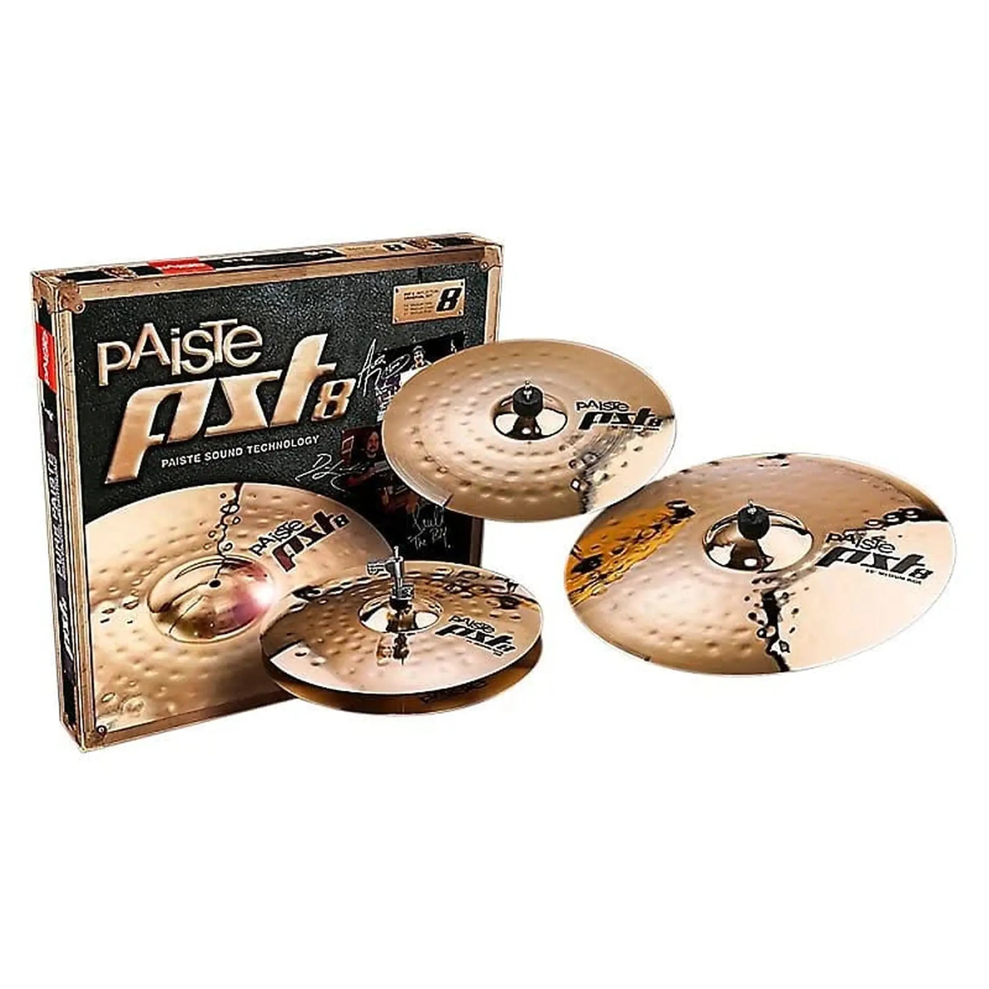 Paiste PST 8 Universal Cymbal Set from Joondalup Music Centre