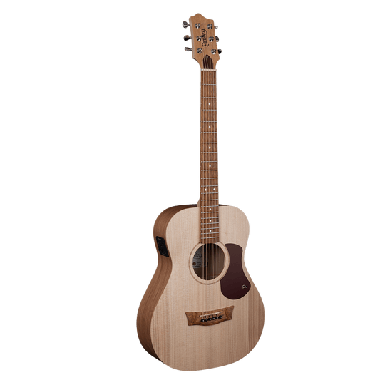 Pratley Entertainer Mini - Solid Bunya Top - Solid Qld Maple B/S from Joondalup Music Centre