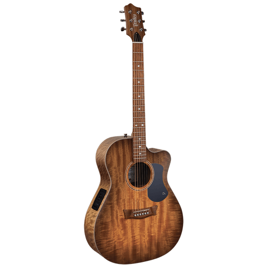 Pratley Premier OM Solid Maple/Silkwood - B/S Smokeburst from Joondalup Music Centre