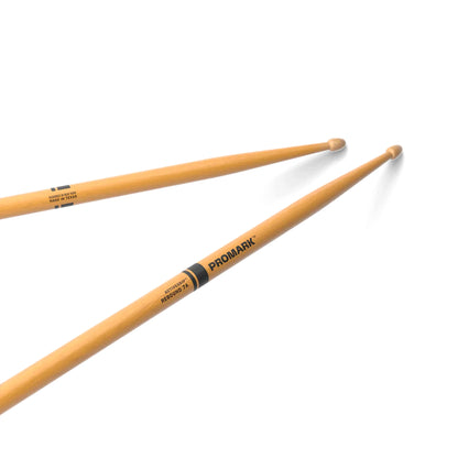Promark Drum Sticks - Rebound 7A Activegrip Wood Tip - Clear