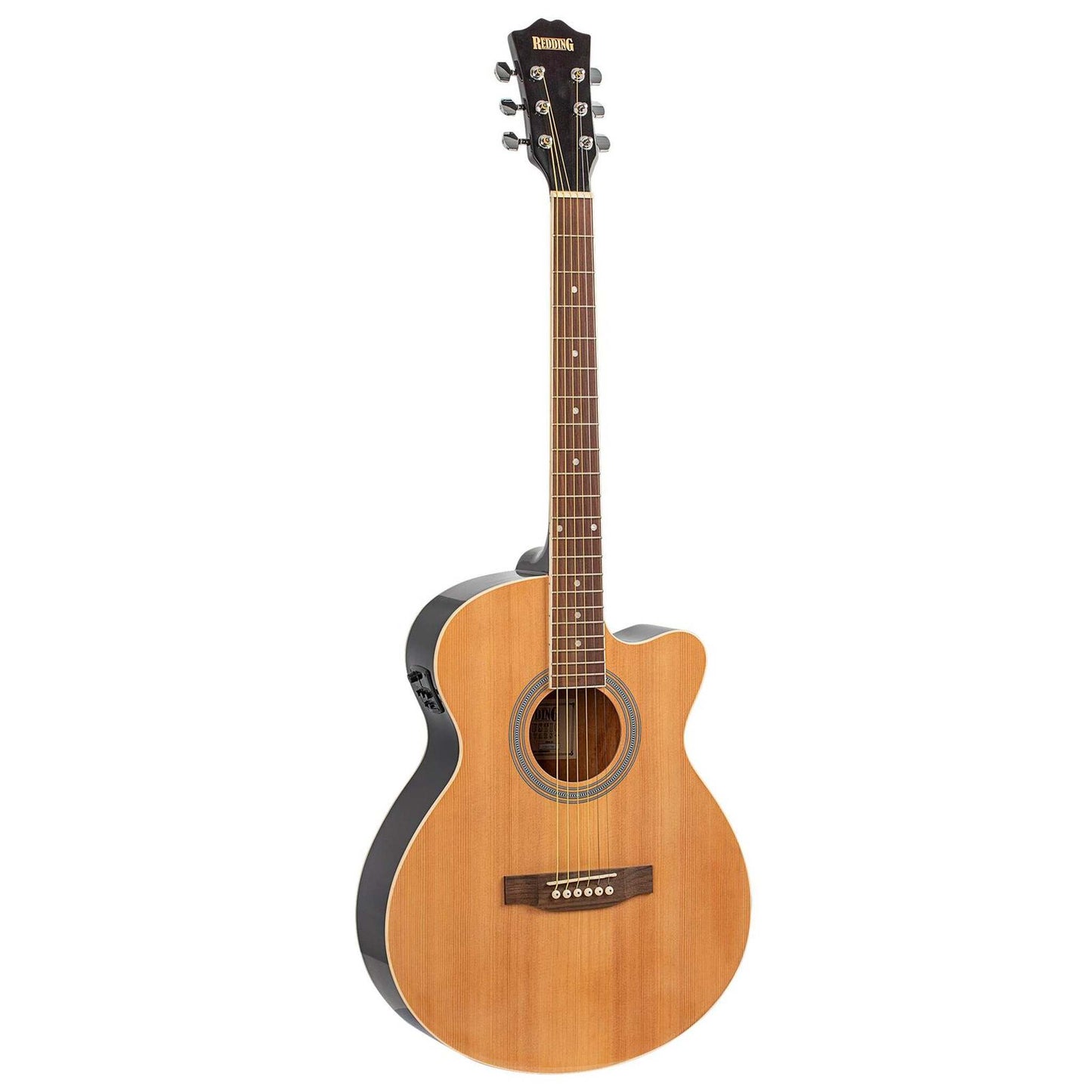 REDDING RGC51CE Grand Concert Acoustic Electric Guitar Pack - Natural