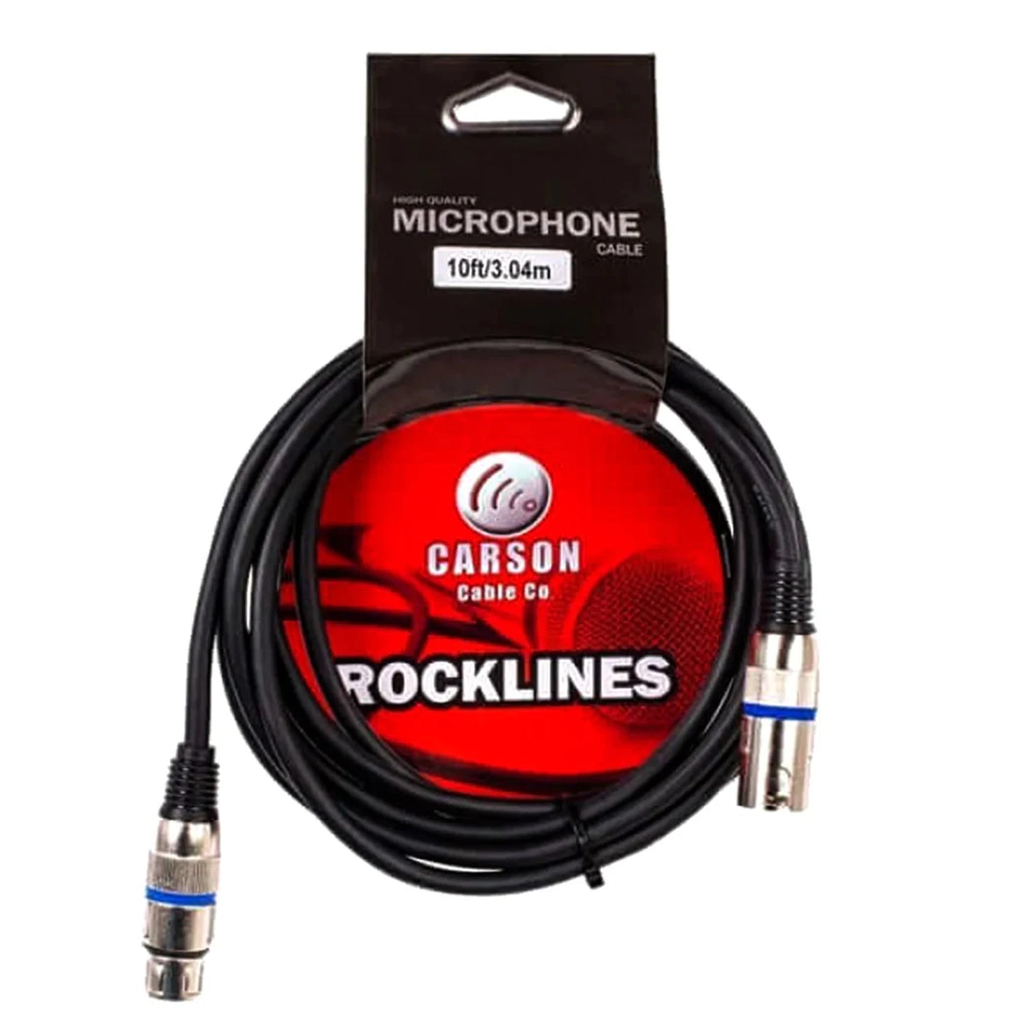 Rockline Audio Patch Cable XLR M to XLR F - 10ft