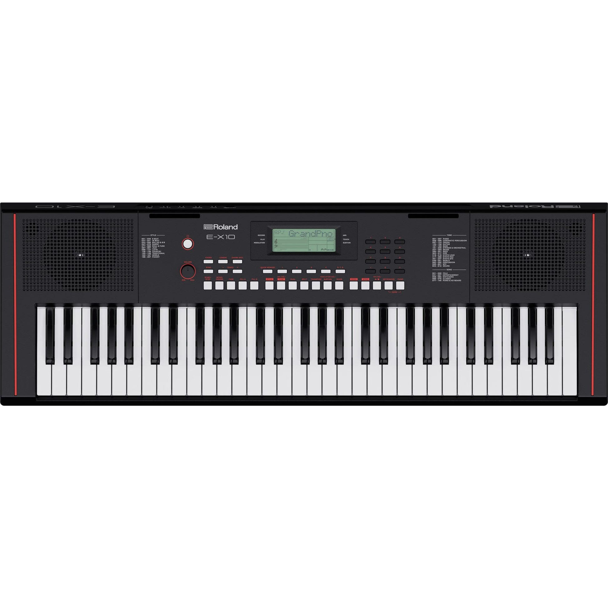Roland E-X10 Portable Arranger Keyboard from Joondalup Music Centre