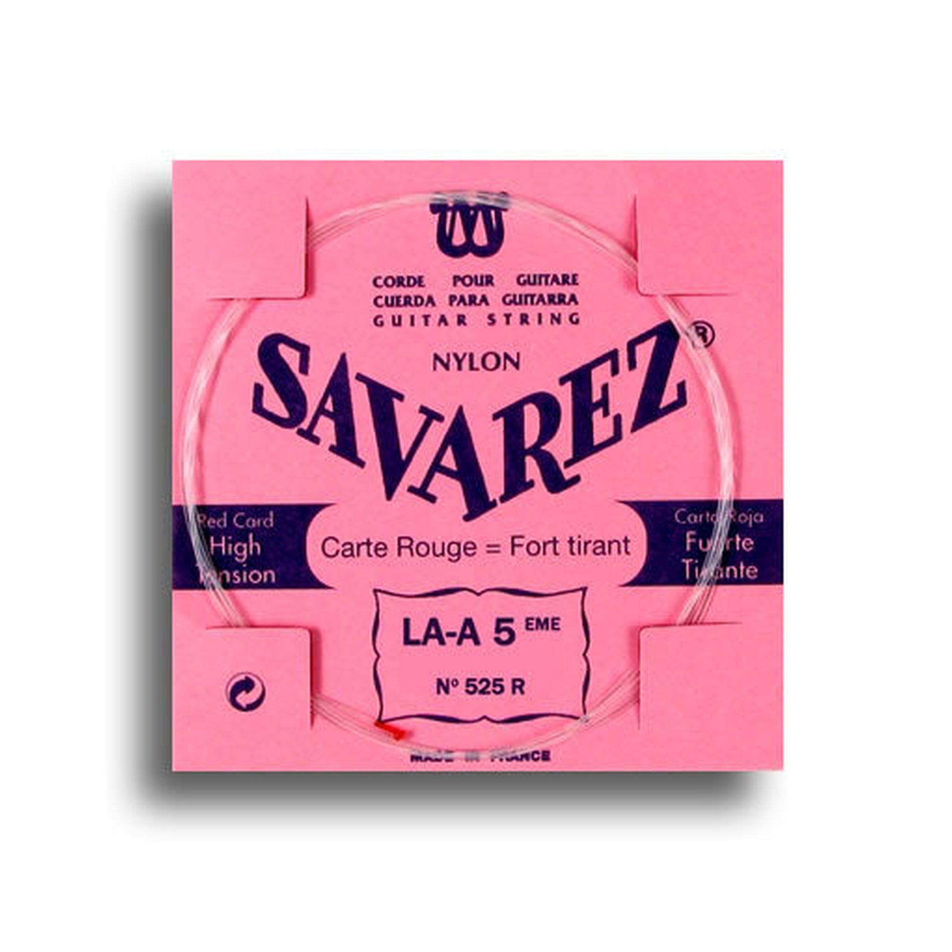 Savarez 525R Traditional High Tension (A-5th) Single - Joondalup Music Centre