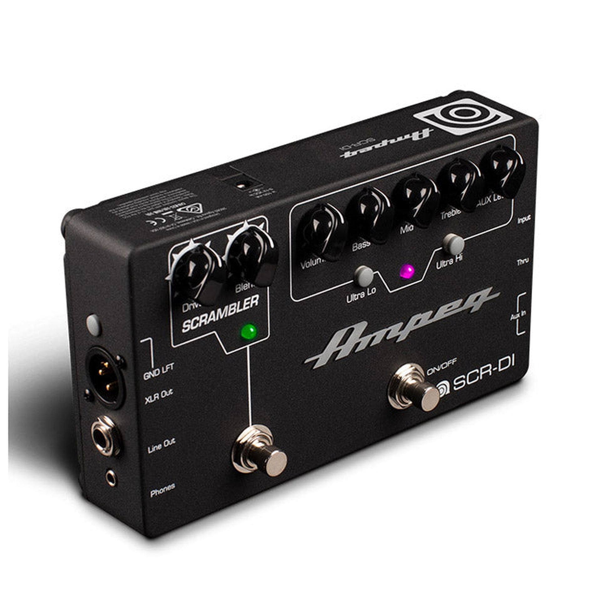 Ampeg SCR-DI Bass Preamp And Overdrive Pedal - Joondalup Music Centre