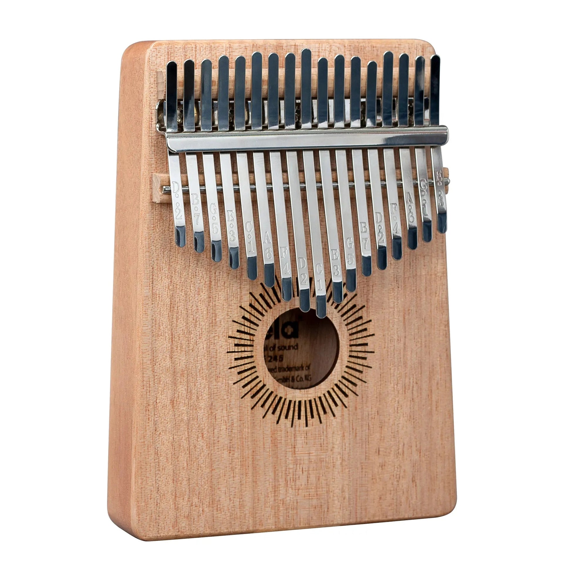 Sela SE245 Mahogany Kalimba 17-key - PERCUSSION - [shop-name]