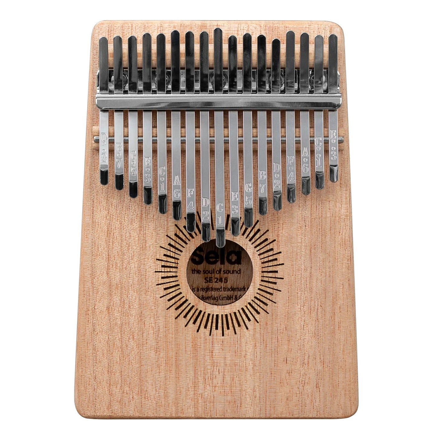 Sela SE245 Mahogany Kalimba 17-key - PERCUSSION - [shop-name]