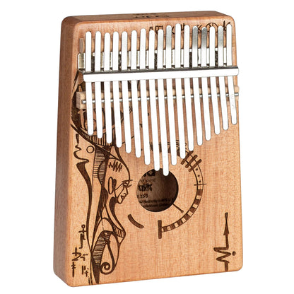 Sela SE250 Mahogany Kalimba Peaceful Mind 17-key - PERCUSSION - [shop-name]