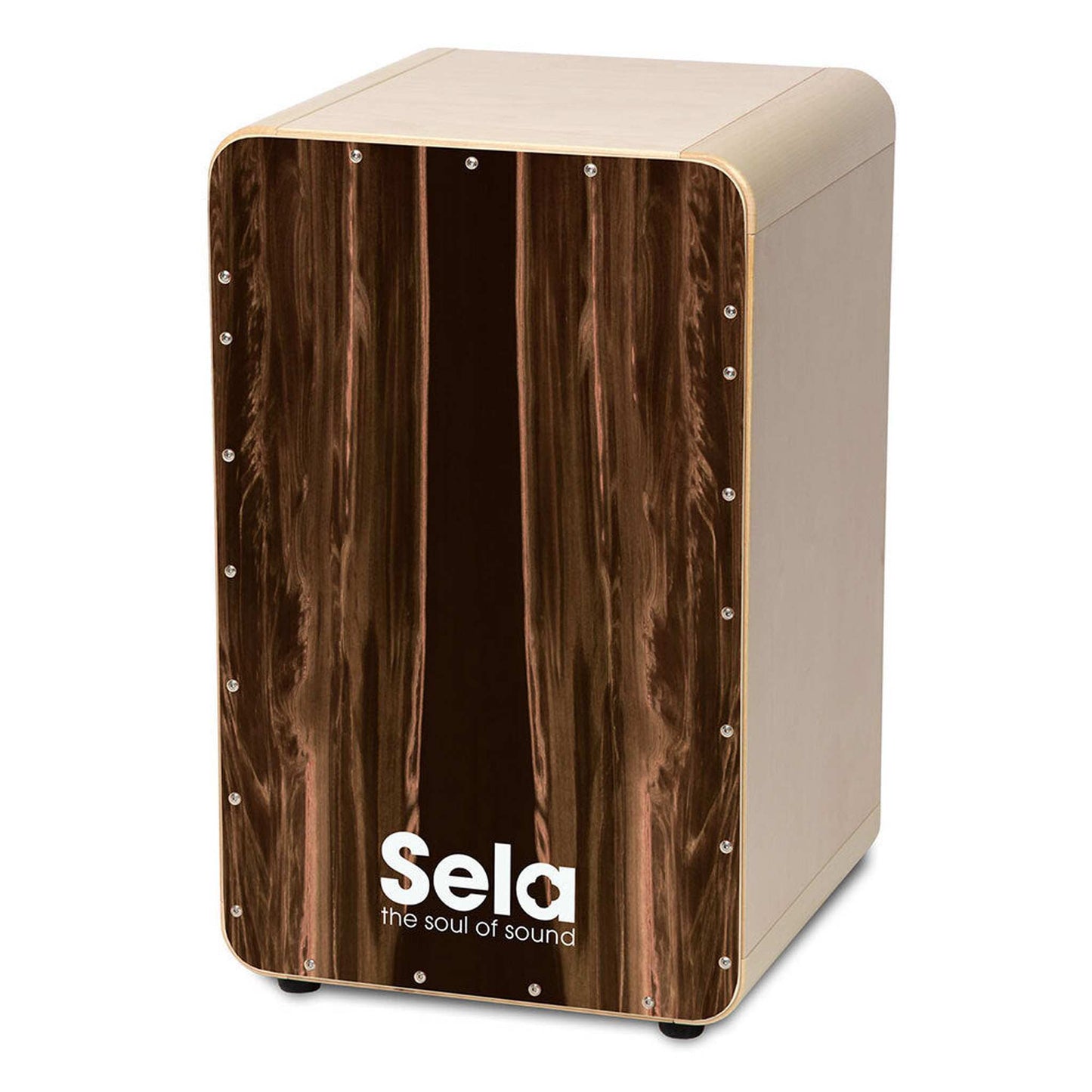 Sela "CaSela" Professional Snare Cajon - Dark Nut Finish