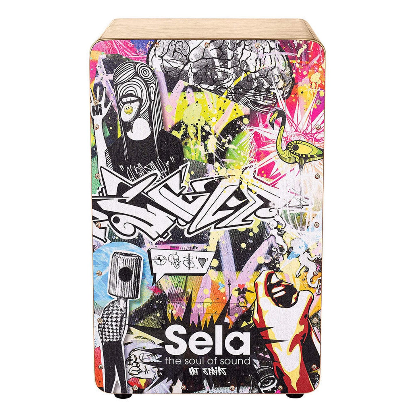 Sela "Art Series" Professional Cajon - Urban Design