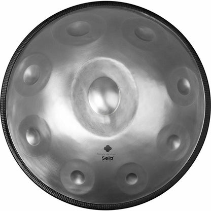 Sela Melody Handmade Stainless Steel Handpan wi/Bag - D Kurd 9