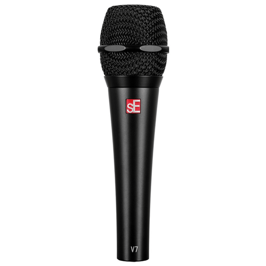 SE V7 Dynamic Vocal Microphone - Black - Joondalup Music Centre