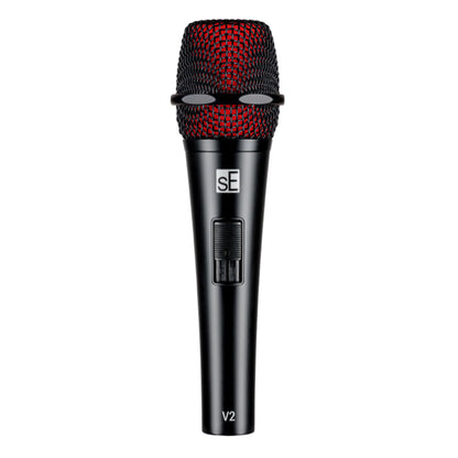 sE V2 Supercardioid Dynamic Vocal Microphone  w/Switch & XLR-XLR Cable