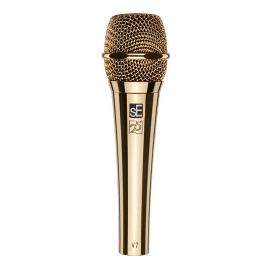 sE Electronics V7 GOLD Handheld Vocal Microphone – 25th Anniversary Edition