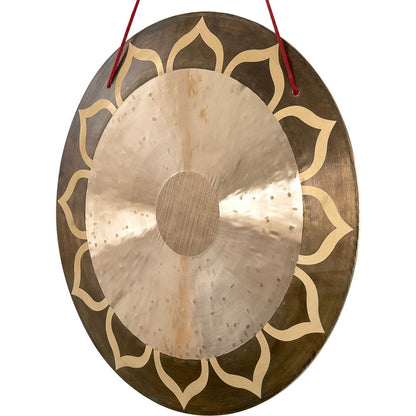 Sela 20" Lotus Traditional Handmade Chau Gong