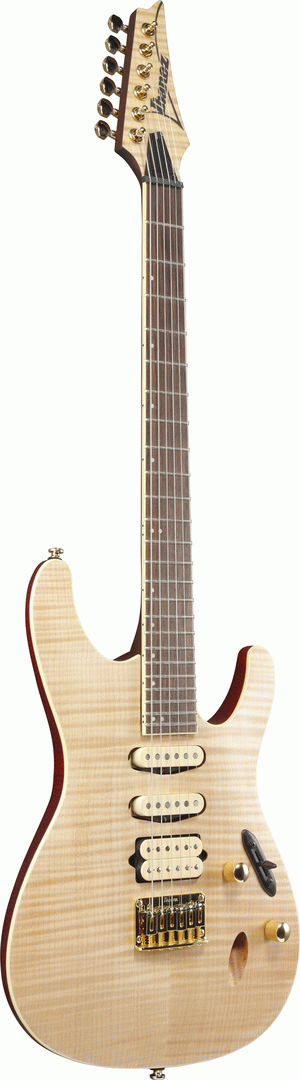 Ibanez SEW761FM NTF Electric Guitar - Natural Flame Maple