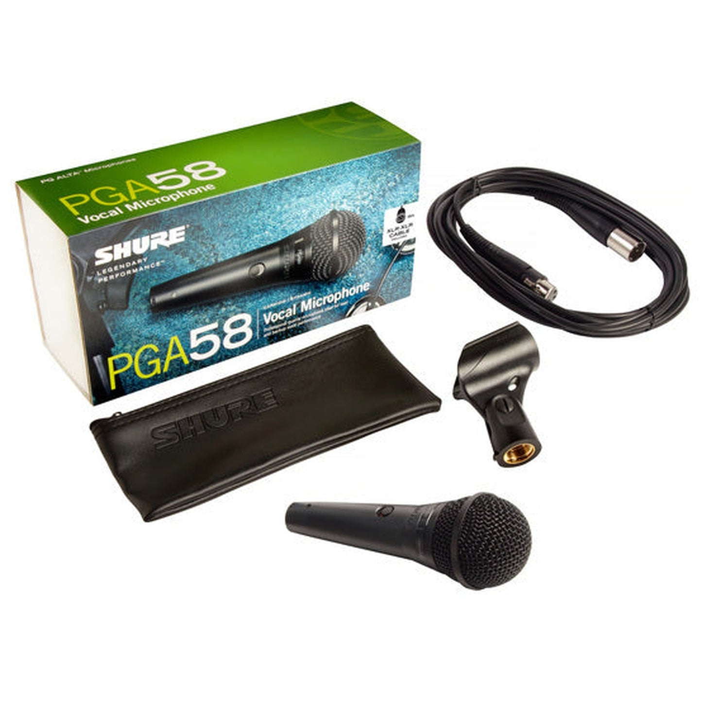 Shure PGA58XLR Vocal Dynamic Microphone - Joondalup Music Centre