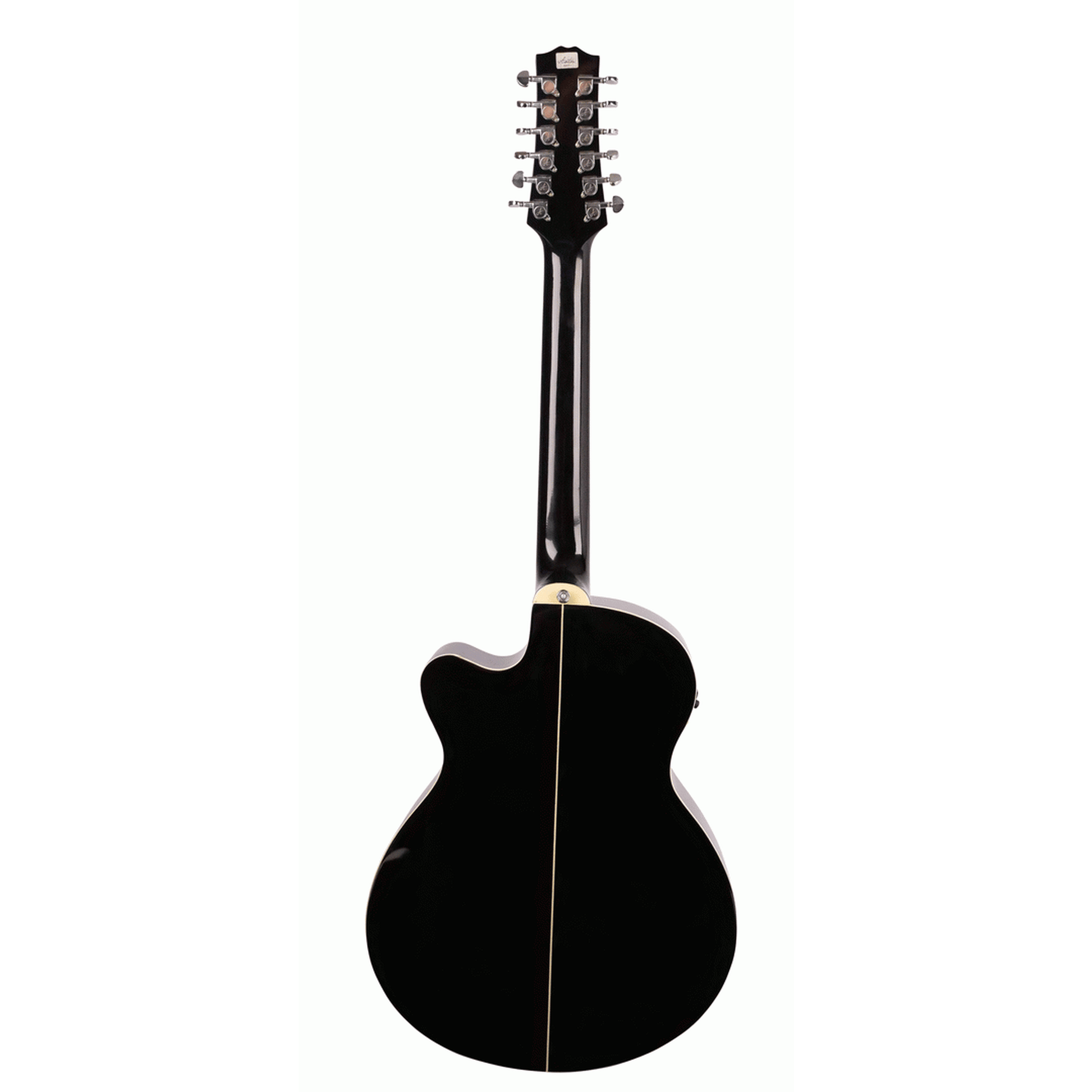 Ashton SL29/12CEQBK 12 String Acoustic Guitar - ACOUSTIC GUITAR - [shop-name]